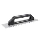 Desempenadeira Aço Dentada Cortag, 48x12cm, Dentes 10x10mm, Cabo Plástico