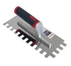 Desempenadeira aço inox dentada 19 mm x 12 mm cortag cabo adi Desempenadeira aço inox dentada 19 mm x 12 mm cortag cabo adi