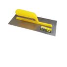 Desempenadeira Aço Lisa Dentada com Cabo de Plastico Cimento Queimado Massa de Pedreiro Construção Civil Obra Reboco Massa Desempenadeira Aço Lisa Dentada com Cabo de Plastico Cimento Queimado Massa de Pedreiro Construção Civil Obra Reboco Massa