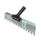 Desempenadeira Aço Rodo Dentada Reforçada 48cm X 8,5cm Stein