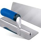 Desempenadeira de efeitos decorativos aco inox com cabo emborrachado 24x08x10 roma