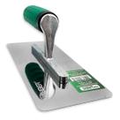 Desempenadeira Lisa Nauber Aço Inox Premium Com Cantos Arredondados Pinturas e Efeito Mármore Decorativo Pintores e Pedreiros Profissional