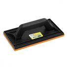 Desempenadeira Pvc Castor 12X22 Com Borracha Preta 23