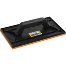Desempenadeira Pvc Castor 15X26 Com Borracha Preta 26 Desempenadeira Pvc Castor 15X26 Com Borracha Preta 26
