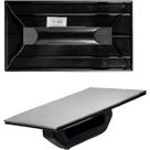 Desempenadeira Pvc Emave Pr C/Borracha 16X28