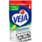 Desengordurante Cozinha Limão Veja 400ml Refil Dissolve Gordura 100