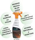 Desengraxante para bicicleta Corrente Rolamento Graxa Óleo Cera 500ml Road BMX Triathlon