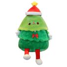Desenho de árvore de Natal de boneca de pelúcia sorrindo 55 cm Desenho de árvore de Natal de boneca de pelúcia sorrindo 55 cm
