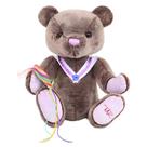 Desenho de boneca de pelúcia de pelúcia com ursinho de pelúcia 28 cm com pipa
