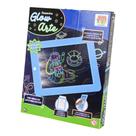 Desenho glow arte azul - dm brasil