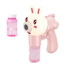 Desenhos animados animais bolha máquina luz música automática bolha soprando câmera 50ml
