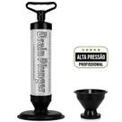 Desentupidor Alta Pressão Ar Turbo Multiuso Cano Pia Vaso Ralo Banheiro Cozinha Sucção Forte Desentope Rápido Em Segundo