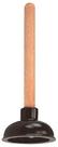 Desentupidor de ralo Rocky Mountain Goods com cabeça de borracha de 4" e cabo de 23 cm