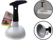Desentupidor Manual Para Pias Ralos Sanitário Tubulações Cabo Plástico Manual Clink