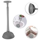 Desentupidor sanitario de borracha cabo plastico 41x14,5cm de ø