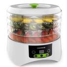 Desidratador de alimentos Cooks Club CooknShare com temporizador ajustável de 4 bandejas
