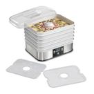 Desidratador de alimentos Hamilton Beach Digital 5 bandejas 48h Timer Cinza