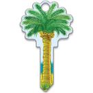 Design de casa de palmeira Key Blank Lucky Line SC1