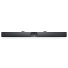 Design de configuração rápida do Soundbar Dell Pro Stereo que economiza espaço Design de configuração rápida do Soundbar Dell Pro Stereo que economiza espaço