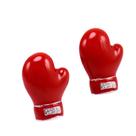 Design de luva de boxe vermelha Cuff Links para homens e mulheres Design de luva de boxe vermelha Cuff Links para homens e mulheres