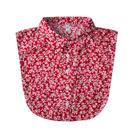 Design floral encantador de gola falsa para mulheres
