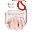 Design gradiente de capa completa do gel macio Curvlife Press on Nails