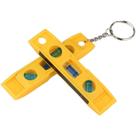 Design portátil de porta-chaves Mini Bubble Level Tool