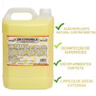 Desinfetante Citronela Multiuso Zik 5 Litros Repelente Natural de Insetos