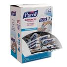 Desinfetante para mãos Purell Singles Advanced Gel 125 ml, pacote com 125