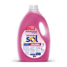 Desinfetante Perfumado Jasmim Girando Sol 5L, Desinfetante Líquido De Uso Geral, Rosa, Elimina 99,9% Dos Germes E Bactér