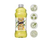 Desinfetante sanol extratos naturais capim limao e folhas verdes 2l