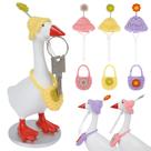 Desk Goose Outfits GlamSpark: 3 conjuntos de mini chapéus de malha com bolsas