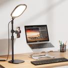 Desk Ring Light LiTones com suporte e suporte para telefone
