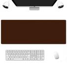 Deskpad couro gamer escritório mesa decoração 80x40