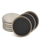 Deslizadores para móveis CADONO 8 peças 12 cm, almofadas bege
