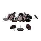 Deslizadores para Muebles Furnigear Paquete de 24 Piezas de 2.5 cm Teflón Marrón