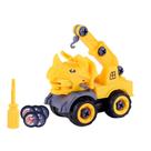 Desmontar De Construção Veículo Escavadeira Diy Nut Building Construction Toy