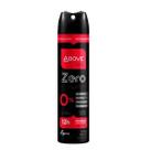 Desodorante aero above feel free zero feminino 150ml