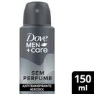 Desodorante Aerosol Dove Men+Care Sem Perfume Pele Sensível 72h 150ml Desodorante Aerosol Dove Men+Care Sem Perfume Pele Sensível 72h 150ml