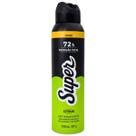 Desodorante Aerossol 0% Alumínio Masculino Citrus 72h Super Cimed 150ml / 87g