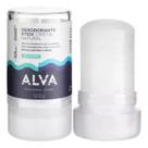 Desodorante Alva Cristal 120g Proteção 24h, Sem Perfume
