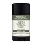 Desodorante American Provenance Juniper and Sage 24h 30mL