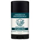Desodorante American Provenance Oud Wood and Spruce 24h, 1 pacote