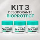 Desodorante Antiperspirante Bio Instinto Naturíssimo Bioprotect Proteção 72h 3 Unidades de 55g