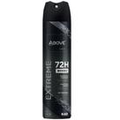 Desodorante Antitranspirante Above Men Extreme Invisible Black aerossol com 150mL