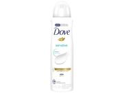 Desodorante Antitranspirante Aerosol Dove Sensitive Sem Perfume com 150ml
