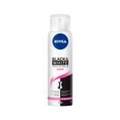 Desodorante Antitranspirante Aerosol Nivea Black&White Invisible Clear 150ml