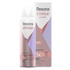 Desodorante Antitranspirante Aerosol Rexona Clinical Extra Dry Feminino 150ml Desodorante Antitranspirante Aerosol Rexona Clinical Extra Dry Feminino 150ml
