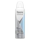 Desodorante Antitranspirante Aerosol Rexona Clinical Sem Perfume 150ml Desodorante Antitranspirante Aerosol Rexona Clinical Sem Perfume 150ml