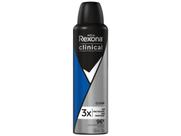 Desodorante Antitranspirante Aerosol Rexona - Men Clinical Clean 150ml